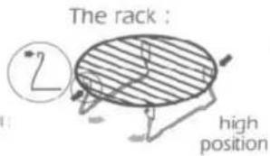 The rack : high position