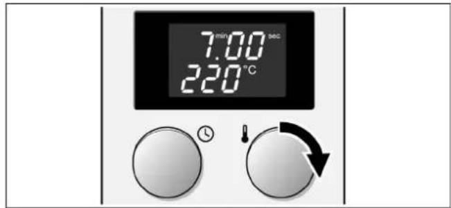 7:00 220°C