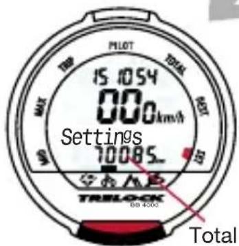 PILOT 15 1054 000km/h Settings 70085 TRBLOCK 69 4000 Total