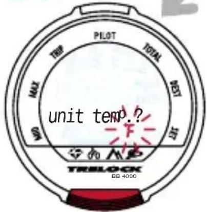 PILOT TOTAL MAX MAX DT unit temp.? TRESLOCK BB 4000