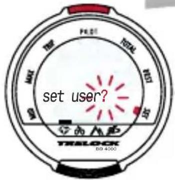 set user? THALOCK 69 4000