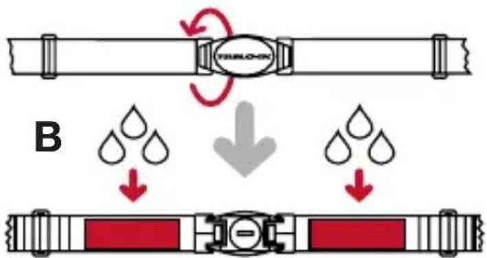 TRELOCK BB 3500 - Putting the ZF 460 chest band on (BB 3000, BB 3500, BB 4000) - 1