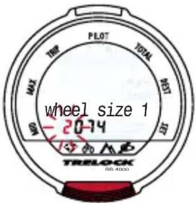 PLOT TOTAL MAX 20-74 ST wheel size 1 TRELOCK 88.4000