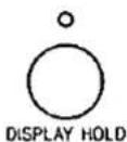 TECHNICS SX-F100 - DISPLAY HOLD button - 1