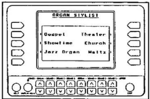 ORGAN SYLIST Ooguel Theater Showtime Church Jazz Organ Malta 100 - Drive - 3000 - 5000 - 7000 - 9000 - 12000 - 15000 - 1800 V V V V V V V V 4.1.1 mW/mW 167