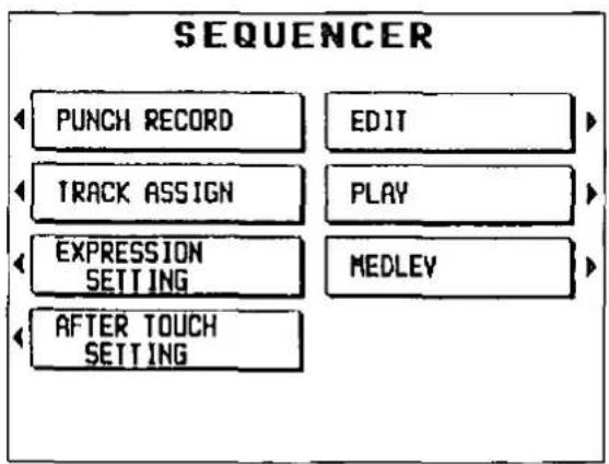 TECHNICS SX-F100 - Track Assign - 2