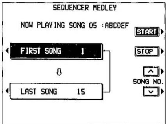 TECHNICS SX-F100 - Sequencer Medley - 1