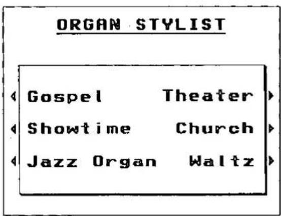 ORGAN STYLIST Gospel Theater Showtime Church Jazz Organ Waltz