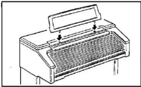 TECHNICS SX-F100 - Music stand - 1