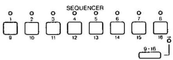 SEQUENCER 9 10 11 12 13 14 15 16 9·16