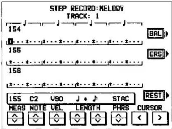 TECHNICS SX-F100 - Recording procedure - 3