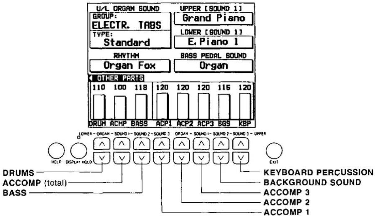 U/L ORGAN SOUND GROUP: ELECTR. TABS TYPE: Standard UPPER [SOUND 1] Grand Piano LOWER [SOUND 1] E. Piano 1 RHYTHM Organ Fox BASS PEDAL SOUND Organ OTHER PARTS 110 100 118 120 120 120 120 115 120 DRUM ACHP BASS ACP1 ACP2 ACP3 BGS KBP LOWER - ORGAN - SOUND 1 - SOUND 2 - SOUND 3 ORGAN - SOUND 1 - SOUND 2 - SOUND 3 - UPPER HELP DISPLAY HOLD ^ ^ ^ ^ ^ ^ ^ ^ ^ ^ ✓ ✓ ✓ ✓ ✓ ✓ ✓ ✓ ✓ ✓ ✓ ✓ ✓ ✓ ✓ ✓ ✓ ✓ ✓ ✓ ✓ ✓ ✓ ✓ ✓ ✓ ✓ ✓ ✓ ✓ ✓ ✓ ✓ ✓ ✓ ✓ ✓ ✓ ✓ ✓ ✓ ✓ ✓ ✓ ✓ ✓ ✓ ✓ ✓ ✓ ✓ ✓ ✓ ✓ ✓ ✓ ✓ ✓ ✓ ✓ ✓ ✓ ✓ ✓ ✓ ✓ ✓ ✓ ✓ ✓ ✓ ✓ ✓ ✓ ✓ ✓ ✓ ✓ ✓ ✓ ✓ ✓ ✓ ✓ ✓ ✓ ✓ ✓ ✓ ✓ ✓ ✓ ✓ ✓ ✓ ✓ ✓ ✓ ✓ ✓ ✓ DRUMS ACCOMP (total) BASS KEYBOARD PERCUSSION BACKGROUND SOUND ACCOMP 3 ACCOMP 2 ACCOMP 1