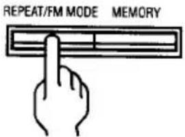 REPEAT/FM MODE MEMORY