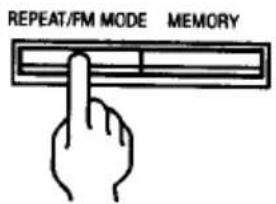 REPEAT/FM MODE MEMORY