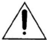 SANYO CWM-480 - CAUTION - 1
