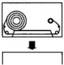 SANYO CWM-480 - Press [STOP/EJECT]. Insert a cassette. - 2