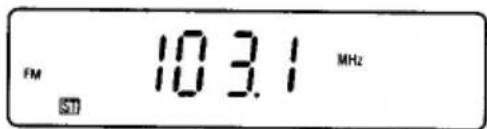 FM ST 10 3.1 MHz