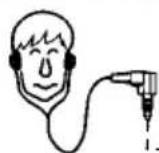 SANYO CWM-480 - Using headphones - 1