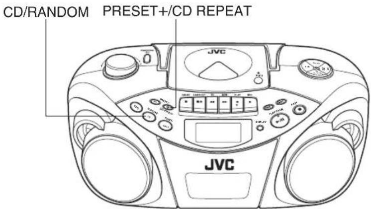 JVC RC-EX20B - Repeat/Random playback - 1