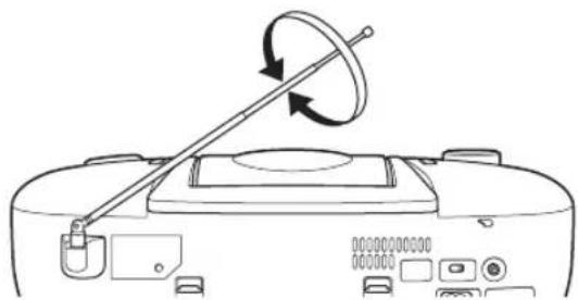 JVC RC-EX20B - Using the antennas - 1