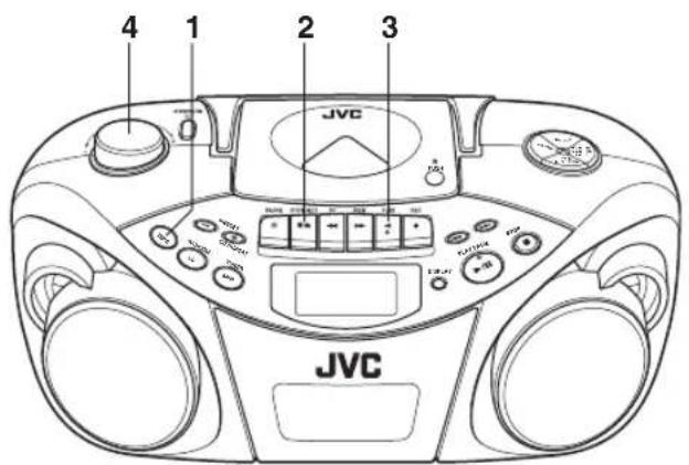 JVC RC-EX20B - Basic operation - 1