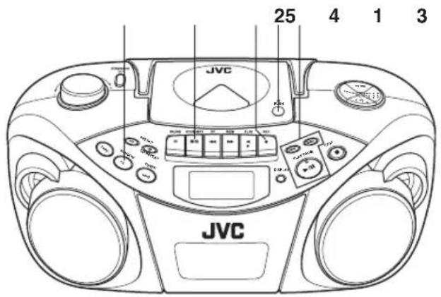 JVC RC-EX20B - Synchronized recording with CD playback - 1
