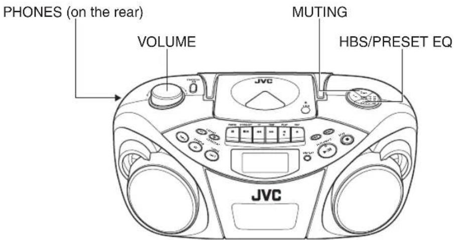 JVC RC-EX20B - ADJUSTING THE SOUND - 1