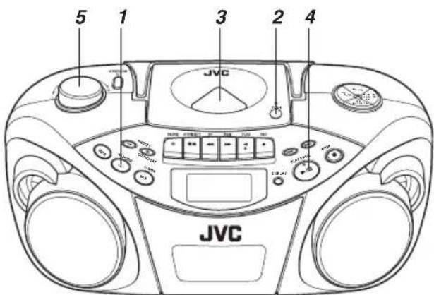 JVC RC-EX20B - Basic operation - 1