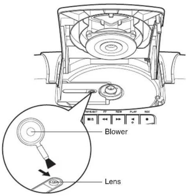 JVC RC-EX20B - Open the disc door and clean the lens. - 1