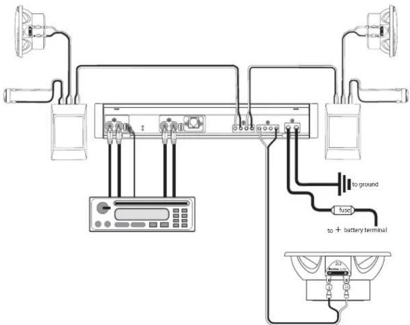 BOSTON ACOUSTICS GT 40 - System Examples (cont.) - 1