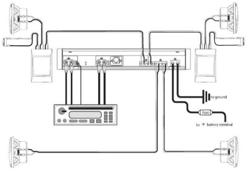BOSTON ACOUSTICS GT 40 - System Examples - 2