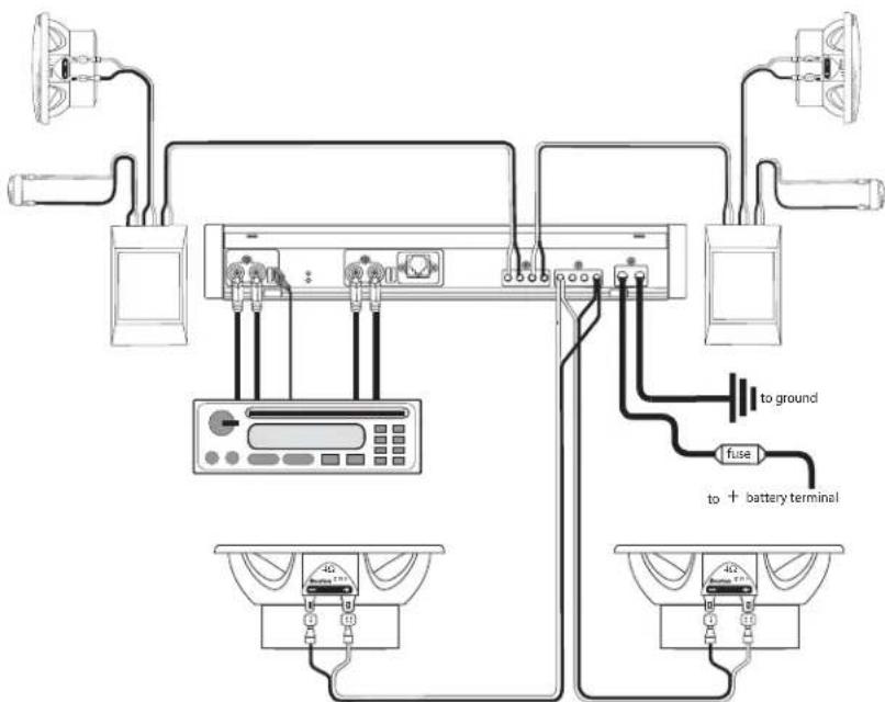 BOSTON ACOUSTICS GT 40 - System Examples (cont.) - 2