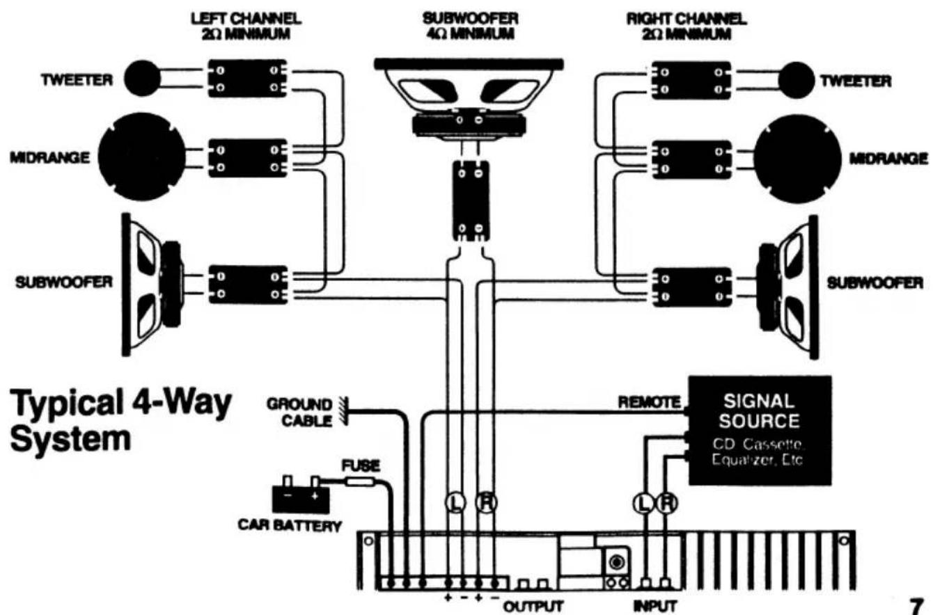KICKER 40SS - (Left Channel, Right Channel & Subwoofer Channel) - 2