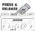 KICKER SX600.2 - RECALLING A PRESET - 2