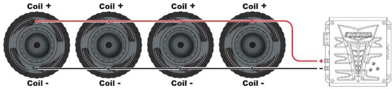 Coil + Coil + Coil + Coil + Coil - Coil - Coil - Coil - KICKER