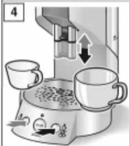 Illustration of a coffee machine with cups and a tray, showing a coffee machine being processed (no text or symbols)