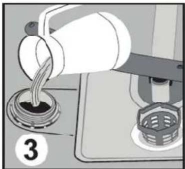 VESTEL BMJ-L503-X - Fill the salt compartment with water at first use only. - 1