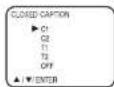 SANSUI DTV1300 - TO VIEW CLOSED CAPTIONS (ANALOG MODE) - 2