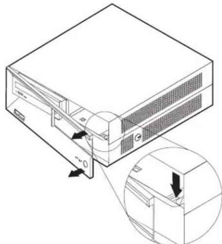 IBM 8309 - Removing the cover Types 8301 and 8302 - 1