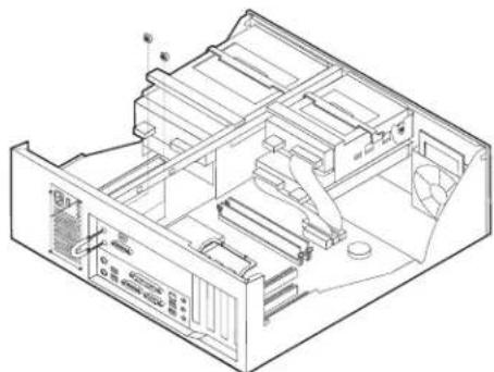 IBM 8301 - Installing a rope clip in Types 8305, 8306, 8309, and 8313 - 2