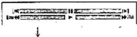Diagram showing a sequence of rectangular blocks with arrows indicating direction, possibly representing a process or data flow.