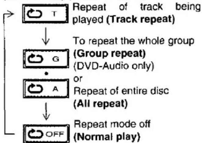 PANASONIC DVD-PA65 - Repeat play - 1