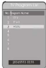 DENVER TFD-1506DVBT - EPG (Electronic Program Guide) - 2