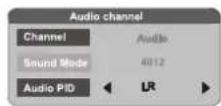DENVER TFD-1506DVBT - Audio Channel - 2