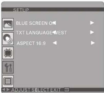 DENVER TFD-1506DVBT - MENU SCREENS - 1