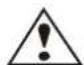 DENVER TFD-1506DVBT - Caution - 2