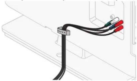 MAGNAVOX 22ME402V - Managing cables - 2