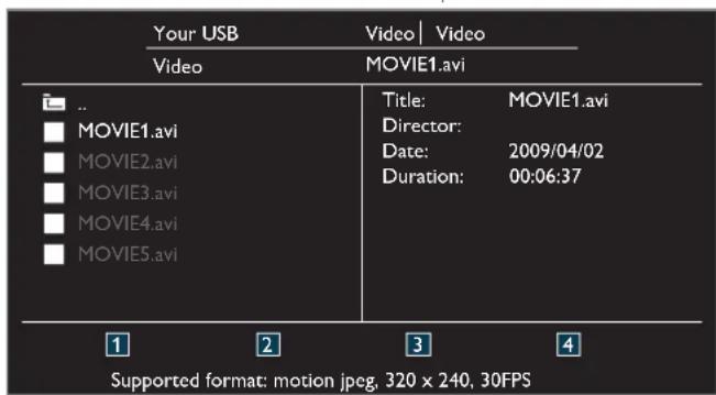 MAGNAVOX 22ME402V - Video (Motion JPEG) - 1