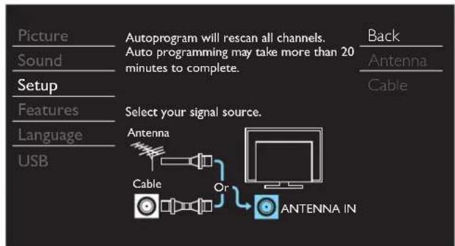 MAGNAVOX 22ME402V - Autoprogram - 1