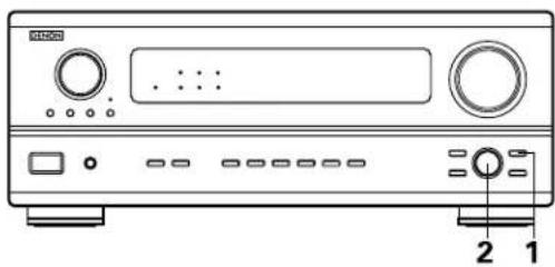 DENON AVR-981 - Before playing with the surround function - 10